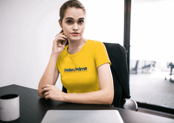 t-shirt-template-of-a-girl-sitting-on-her-desk-at-the-office-a20513